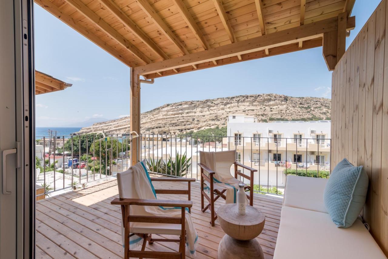 Die Zwei Brueder Art & Suites Matala  Bagian luar foto